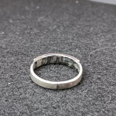 2 STERLING SILVER RINGS 8.32g SIZE 10