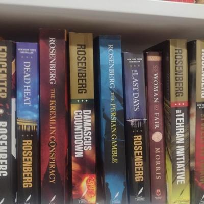 Collection of Fiction, Inspiration, Faith Features Alan Furst and Joel Rosenberg and Other Books (DS) #4