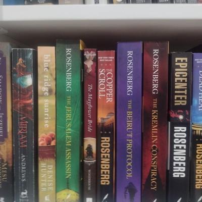 Collection of Fiction, Inspiration, Faith Features Alan Furst and Joel Rosenberg and Other Books (DS) #4