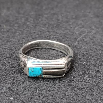 2 STERLING SILVER RINGS 11.96g SIZES 11 3/4 & 10 3/4
