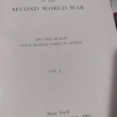 Pictorial History of the Secord World War 8 Volume Set 1948 Wise and Company (DS) #9