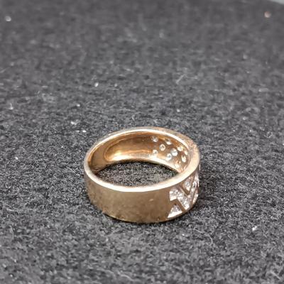 14K GOLD RING 4.56g SIZE 4/1/2