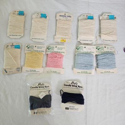 Mini Weaving Loom & Assorted Fiber Arts Materials (PB-JS)