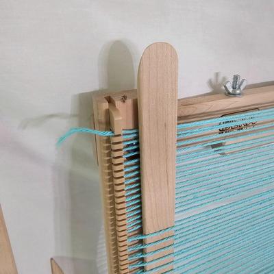 Mini Weaving Loom & Assorted Fiber Arts Materials (PB-JS)