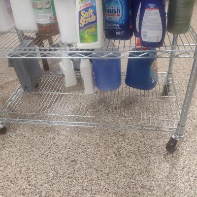 NSF Commercial Grade Multi-Shelf Roll Rack Choice A (No Contents) See Note Below