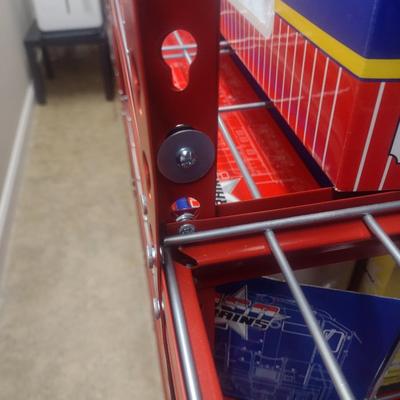Entire Metal Rack and Adjustable Shelving System (No Contents--See message below)