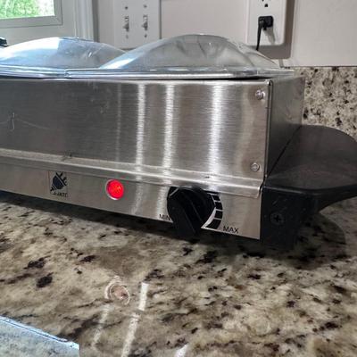 Rival Crockpot, Stainless Steel Buffet Server & Food Warmer, and Other Serving Accessories (K-DZ)
