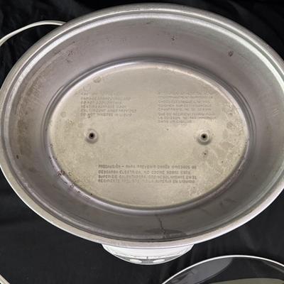 Rival Crockpot, Stainless Steel Buffet Server & Food Warmer, and Other Serving Accessories (K-DZ)