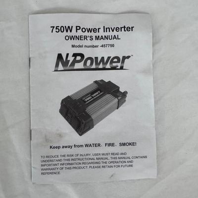 750W Power Inverter by NPower (LR-DZ)