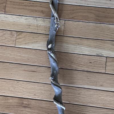 Two Handcrafted Snake Sticks (LR-DZ)