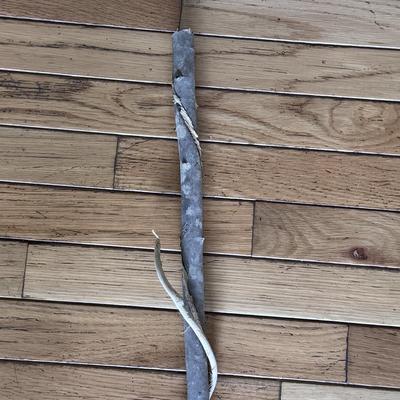 Two Handcrafted Snake Sticks (LR-DZ)