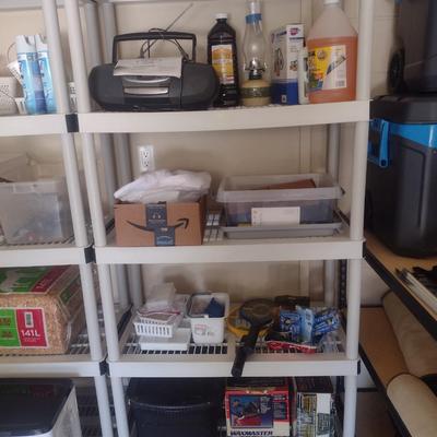 Composite Heavy Duty Shelving Choice A (No Contents) See Note Below