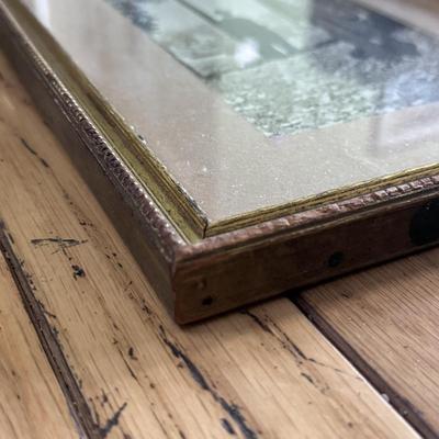 Three Vintage Photographs in Gold-Painted Wooden Frames (PB-DZ)