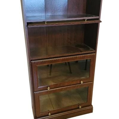 Lawyer's Barrister Bookcase Cabinet