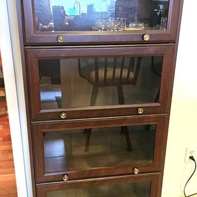 Lawyer's Barrister Bookcase Cabinet