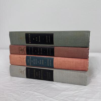 Henry David Thoreau, John Dos Passos, and More Books Published by The Modern Library (B1-DZ)