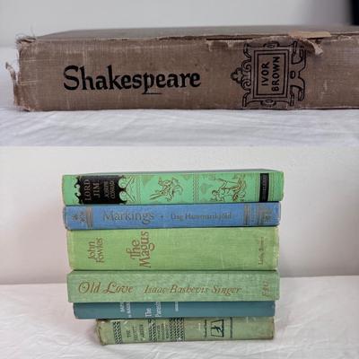 First Edition “Shakespeare” by Ivor Brown and Other Vintage Collectors Books (B1-DZ)