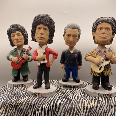 Rolling Stones Bobbleheads 2002 Licks World Tour Complete Set