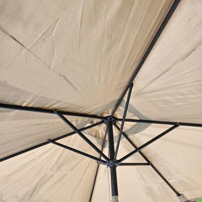 8' Patio Umbrella + Metal Stand (G-JS)