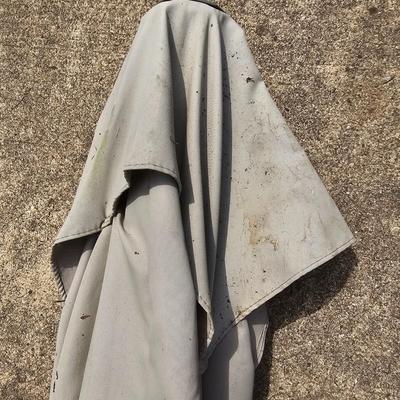 8' Patio Umbrella + Metal Stand (G-JS)