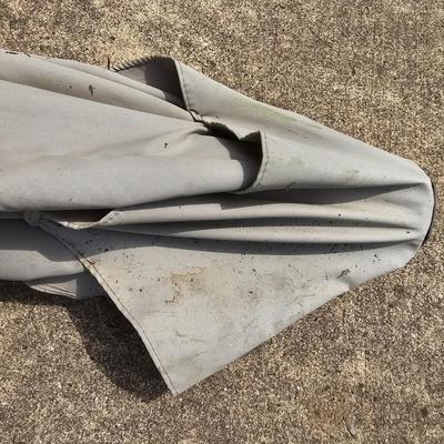 8' Patio Umbrella + Metal Stand (G-JS)