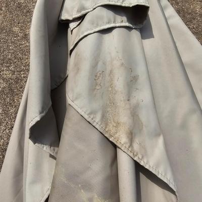 8' Patio Umbrella + Metal Stand (G-JS)