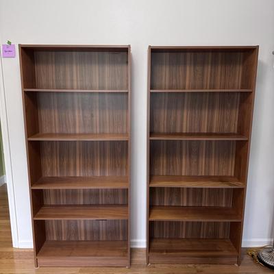 Two Wooden Bookshelves (B1-DZ)