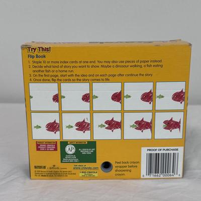 Collection of Games and Crafting Supplies Including Trivial Pursuit, Travel Scrabble, and Crayons (B1-DZ)