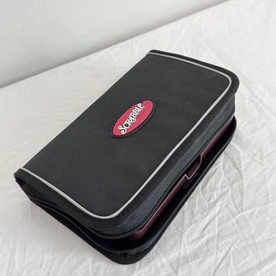 Collection of Games and Crafting Supplies Including Trivial Pursuit, Travel Scrabble, and Crayons (B1-DZ)