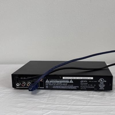 Samsung BD-J5700 Blue-Ray Player, GPX DVD/CD Player DH300B, and Several DVDs (B1-DZ)