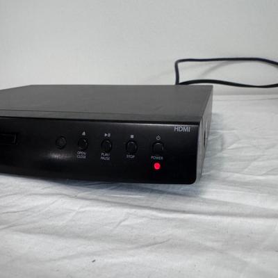 Samsung BD-J5700 Blue-Ray Player, GPX DVD/CD Player DH300B, and Several DVDs (B1-DZ)