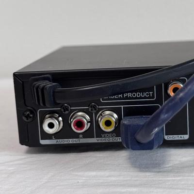 Samsung BD-J5700 Blue-Ray Player, GPX DVD/CD Player DH300B, and Several DVDs (B1-DZ)