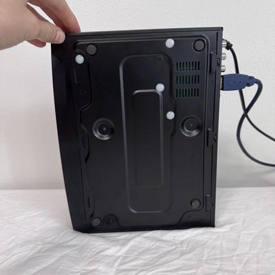 Samsung BD-J5700 Blue-Ray Player, GPX DVD/CD Player DH300B, and Several DVDs (B1-DZ)