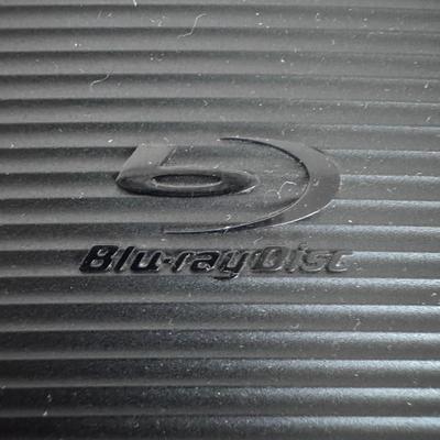 Samsung BD-J5700 Blue-Ray Player, GPX DVD/CD Player DH300B, and Several DVDs (B1-DZ)