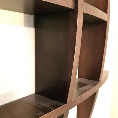 Modern Wood Wall Shelf