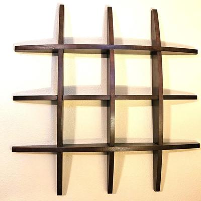 Modern Wood Wall Shelf