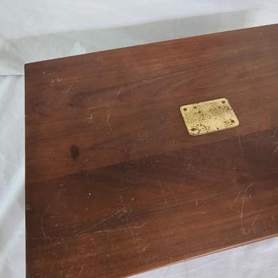 45 Piece WM Rogers 'Victorian Rose' Silverplate Flatware w/Case (DR-JS)