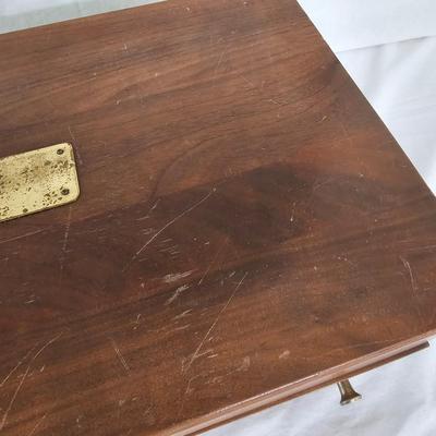 45 Piece WM Rogers 'Victorian Rose' Silverplate Flatware w/Case (DR-JS)