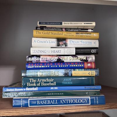 Several First Edition Sports Books, Signed Copy of “Reach for The Summit” by Pat Summitt and More (B1-DZ)
