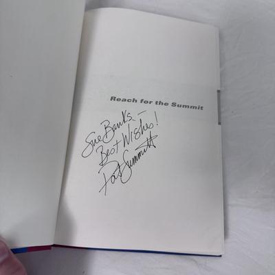 Several First Edition Sports Books, Signed Copy of “Reach for The Summit” by Pat Summitt and More (B1-DZ)