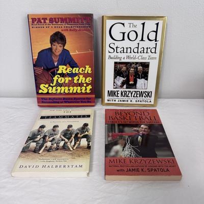 Several First Edition Sports Books, Signed Copy of “Reach for The Summit” by Pat Summitt and More (B1-DZ)