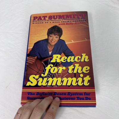Several First Edition Sports Books, Signed Copy of “Reach for The Summit” by Pat Summitt and More (B1-DZ)
