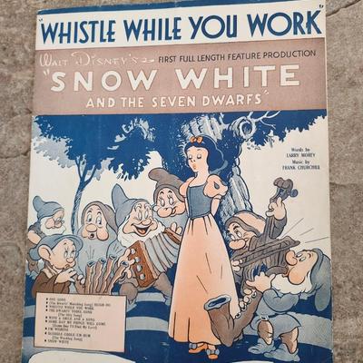 Whistle While You Work Sheet Music