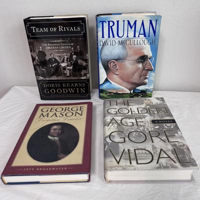 Books on US History, Including Several First Editions (B1-DZ)