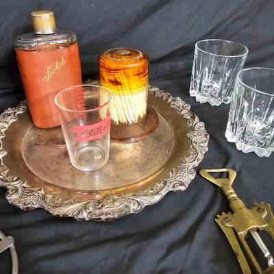 Kraftware Ice Bucket, Godinger Brandy Warmer and More Barware (DR-JS)
