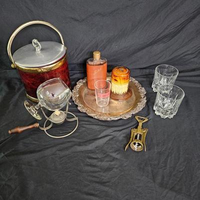 Kraftware Ice Bucket, Godinger Brandy Warmer and More Barware (DR-JS)