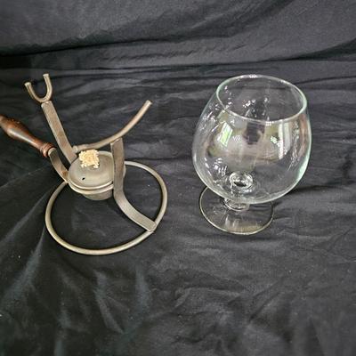 Kraftware Ice Bucket, Godinger Brandy Warmer and More Barware (DR-JS)