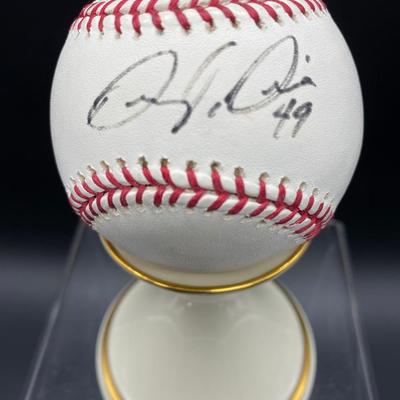 Rawlings Signed Baseball - Doug Davis