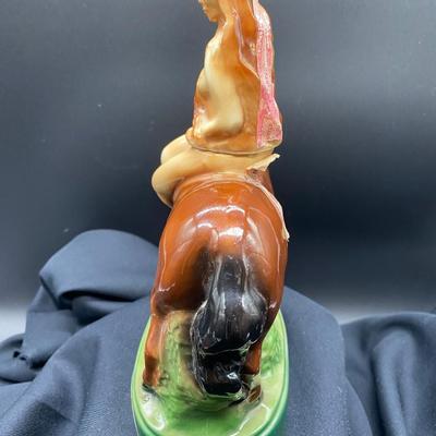 Mike Wayne Mustang Ranch Whiskey Decanter