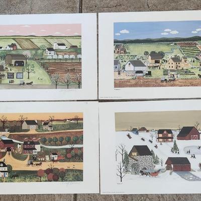 Amish Season Panorama Prints